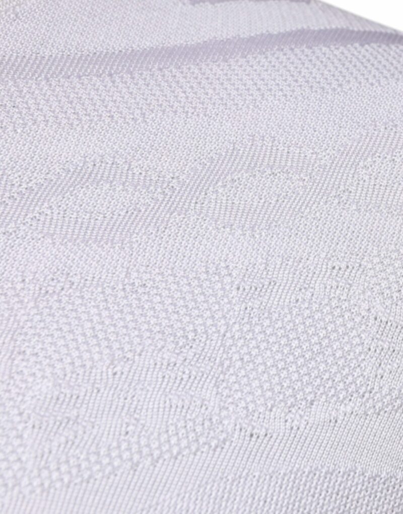 Dolce & Gabbana White Silk Crew Neck Men Pullover Sweater - Image 4