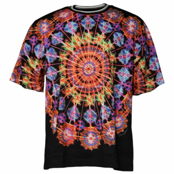 Dolce & Gabbana Multicolor Kaleidoscope Men Short Sleeves T-shirt