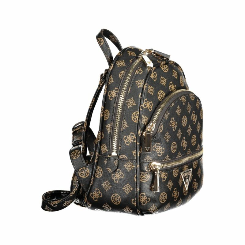 Guess Jeans Brown Polyethylene Backpack - Image 3