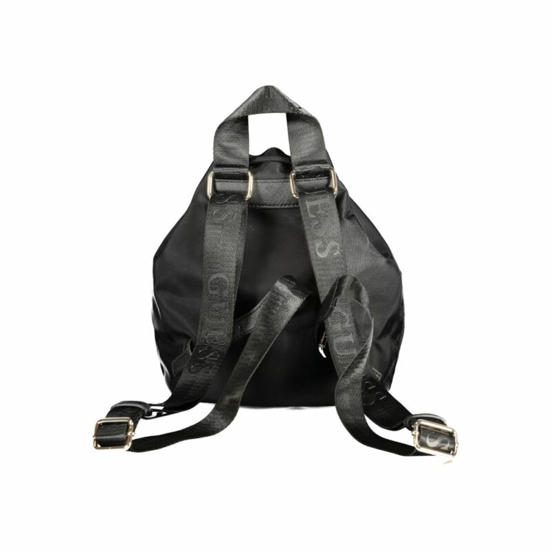 Guess Jeans Black Polyethylene Backpack - Image 2
