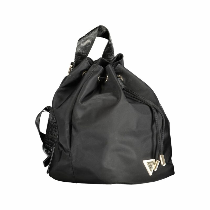 Guess Jeans Black Polyethylene Backpack - Image 3