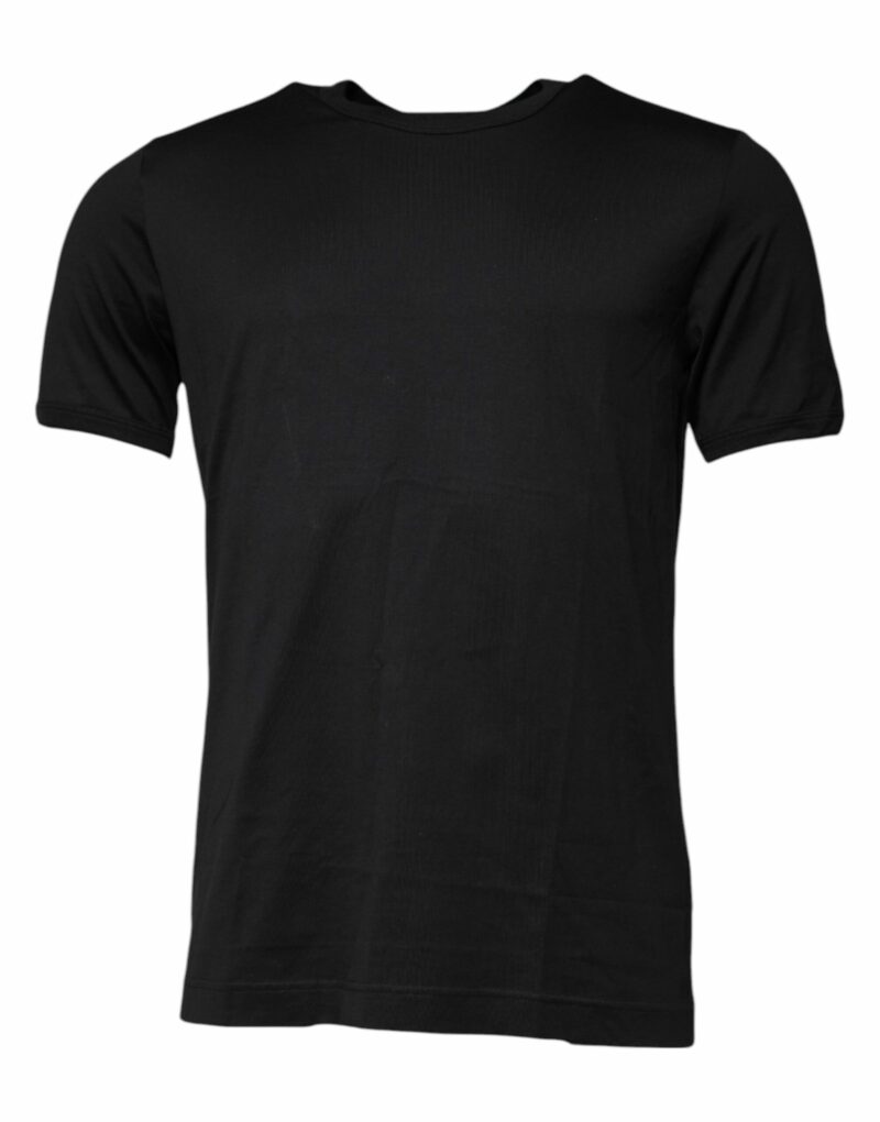 Dolce & Gabbana Blue Crown Crew Neck Short Sleeves T-shirt - Image 2