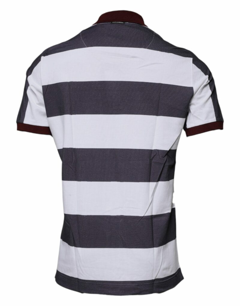 Dolce & Gabbana Multicolor Graphic Collared Polo T-shirt - Image 5
