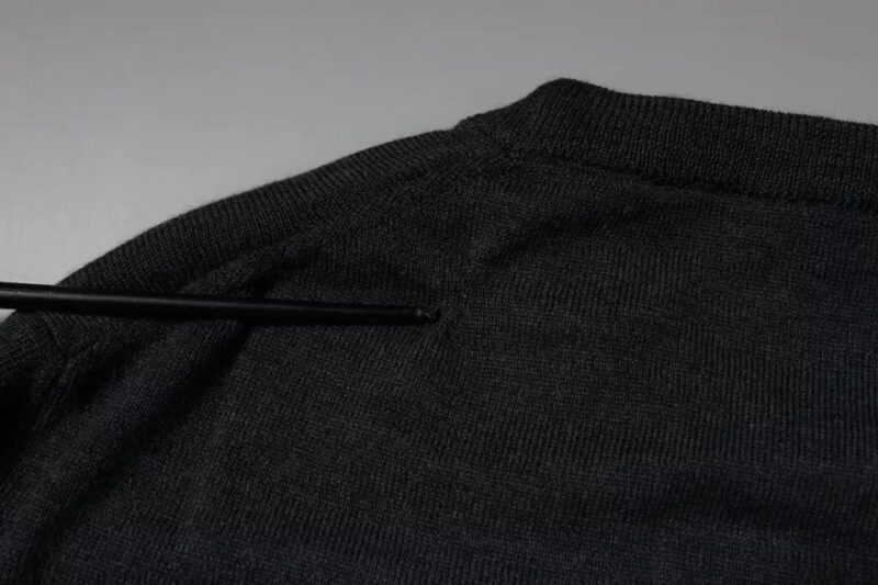 Dolce & Gabbana Dark Gray DG Logo Crew Neck Pullover Sweater - Image 3