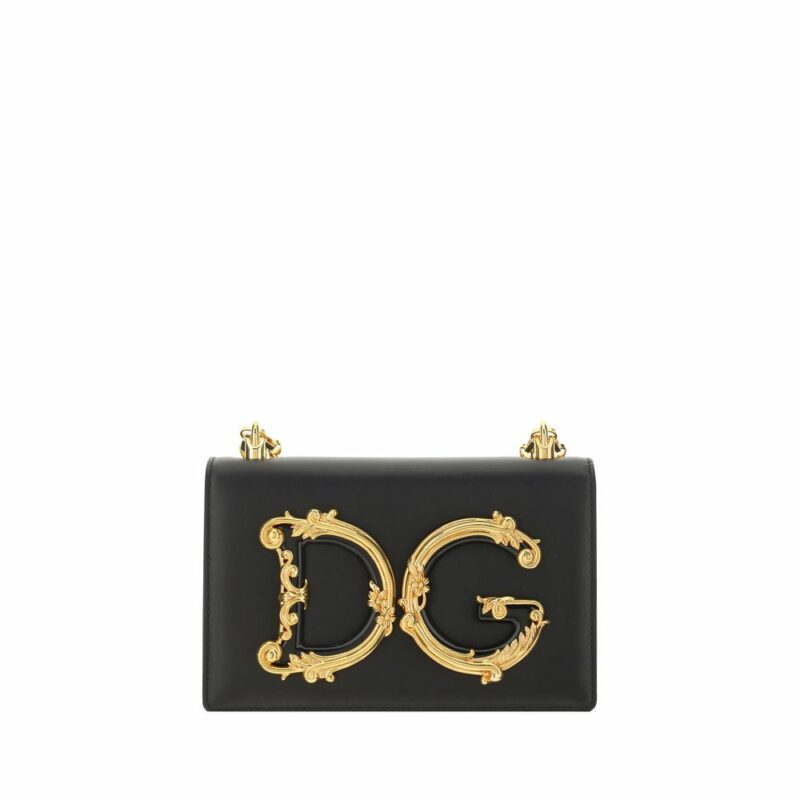Dolce & Gabbana Maxi Logo Shoulder Bag