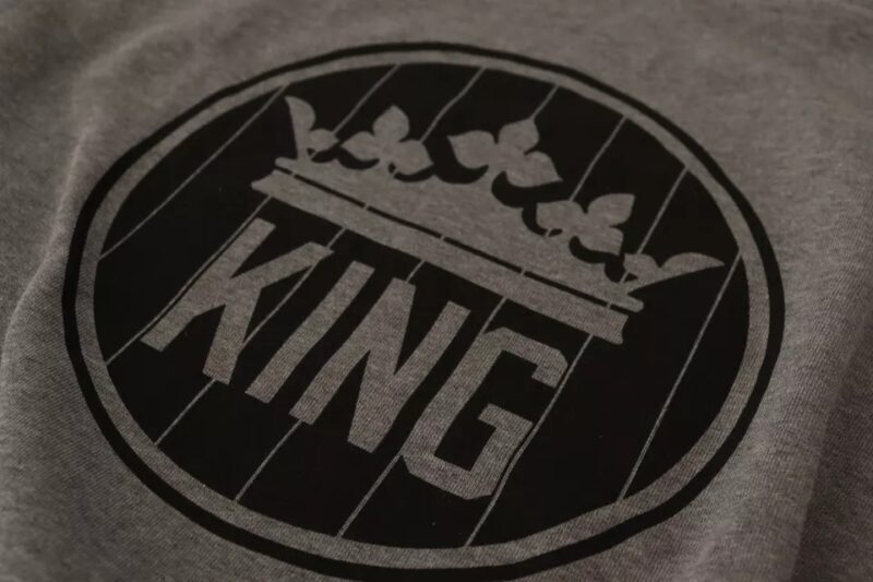 Dolce & Gabbana Gray Crown King Cotton Pullover Sweater - Image 3