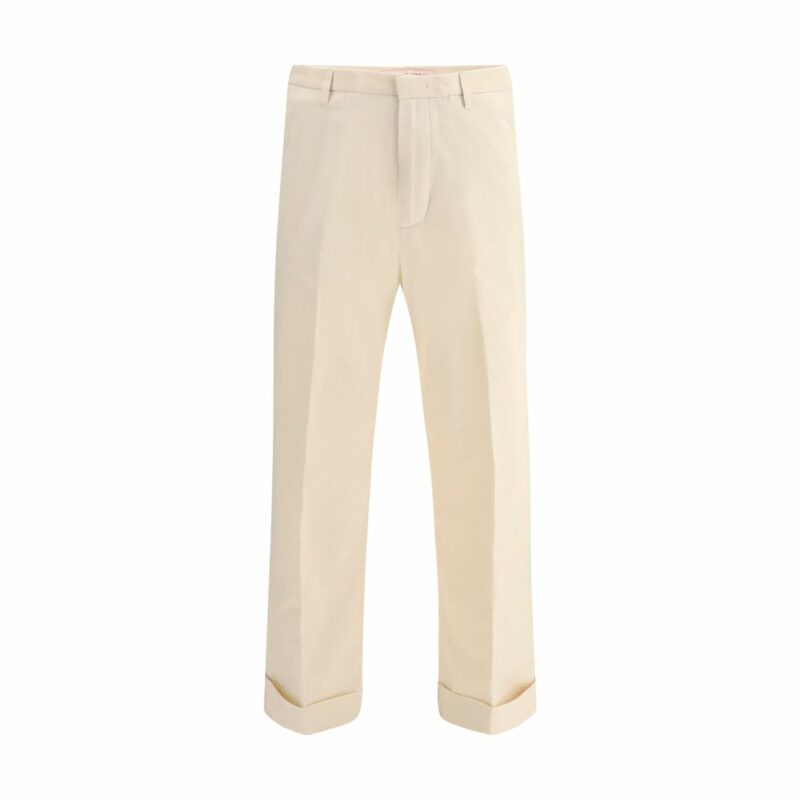 Valentino Wide leg cotton Pants