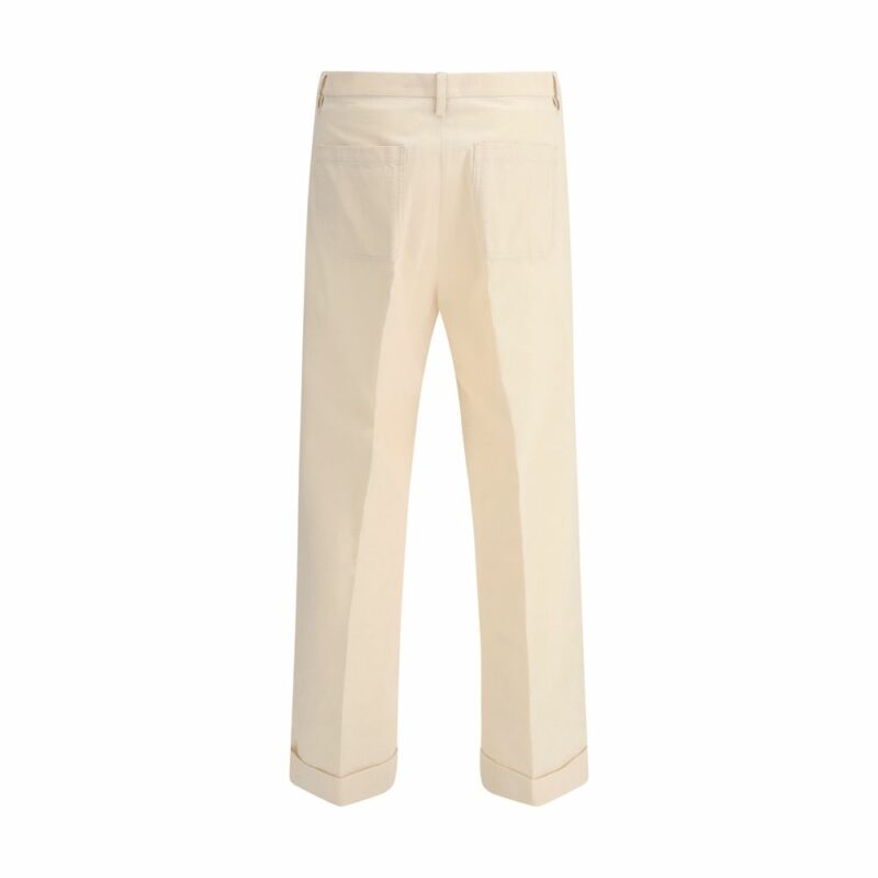 Valentino Wide leg cotton Pants - Image 2