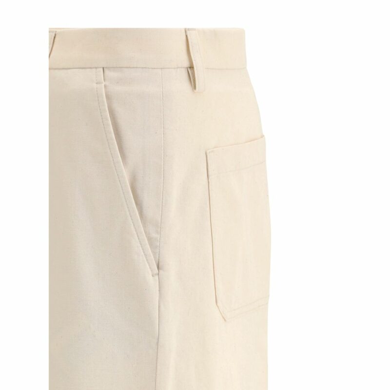 Valentino Wide leg cotton Pants - Image 3