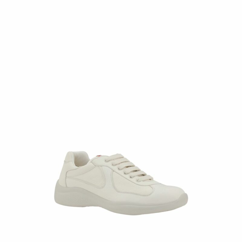 Prada Leather Sneakers - Image 2