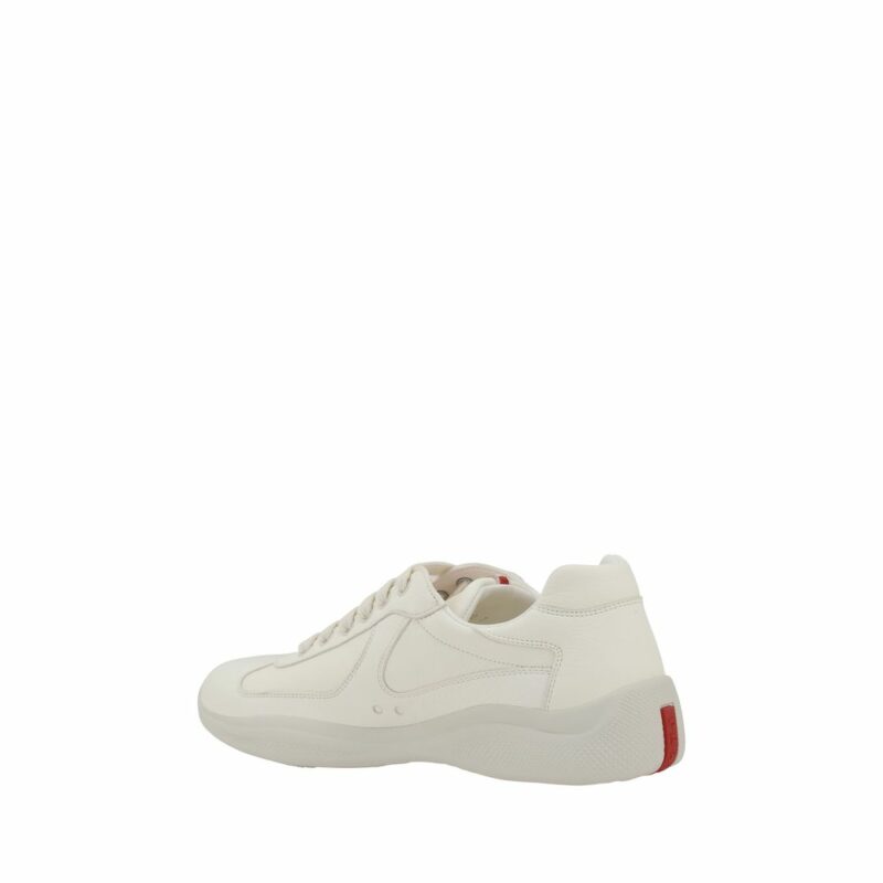 Prada Leather Sneakers - Image 3