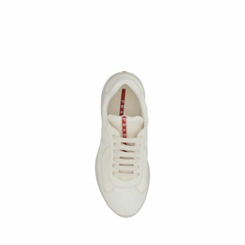 Prada Leather Sneakers - Image 4