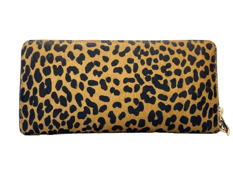 Michael Kors Jet Set Animal Print Continental Wristlet Wallet - Image 3