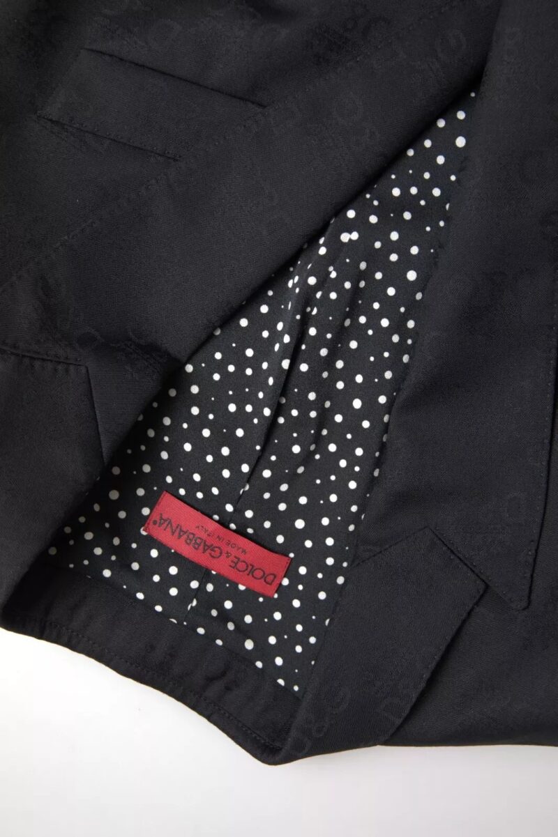 Dolce & Gabbana Black Long Sleeve Coat Blazer Jacket - Image 6