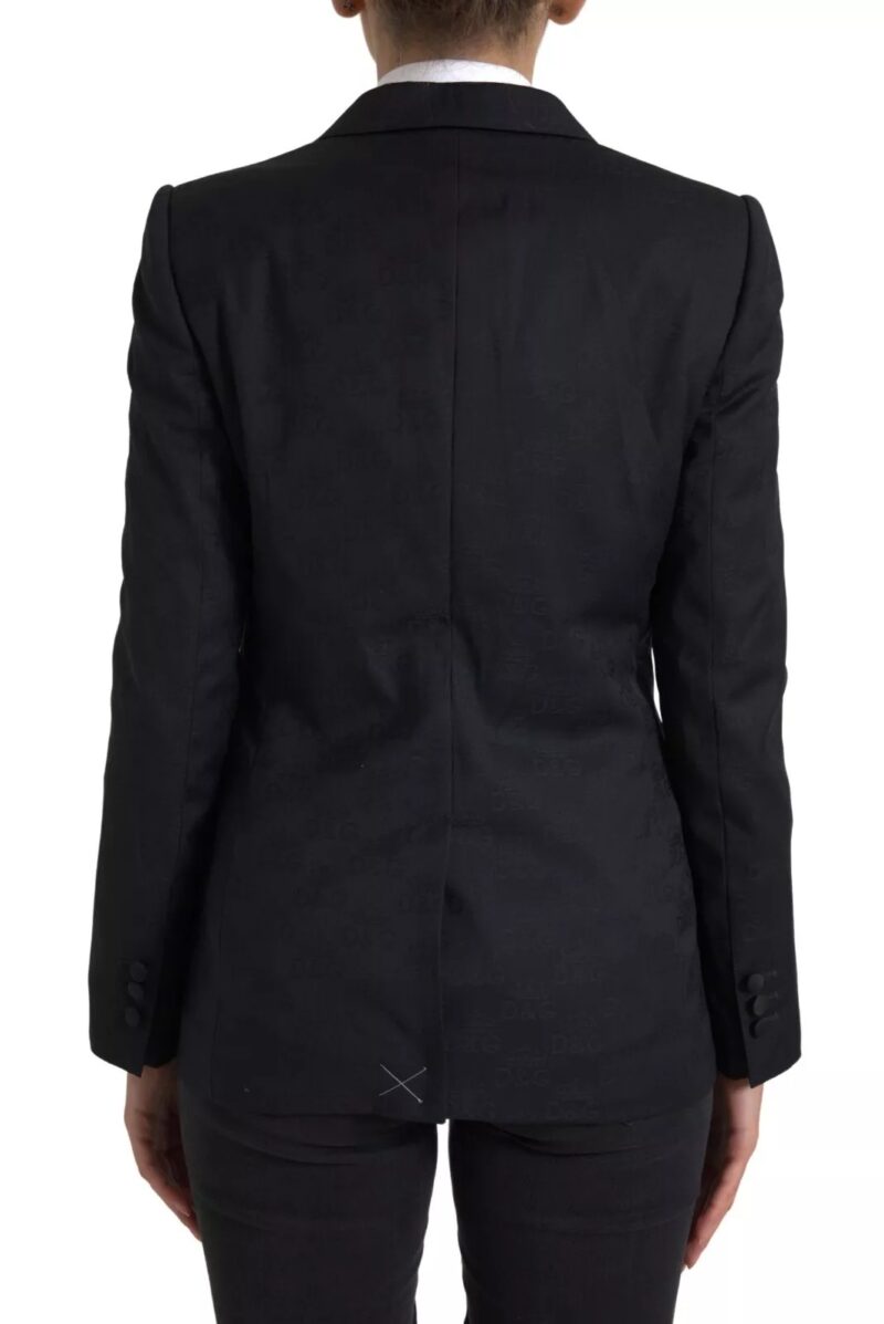 Dolce & Gabbana Black Long Sleeve Coat Blazer Jacket - Image 2