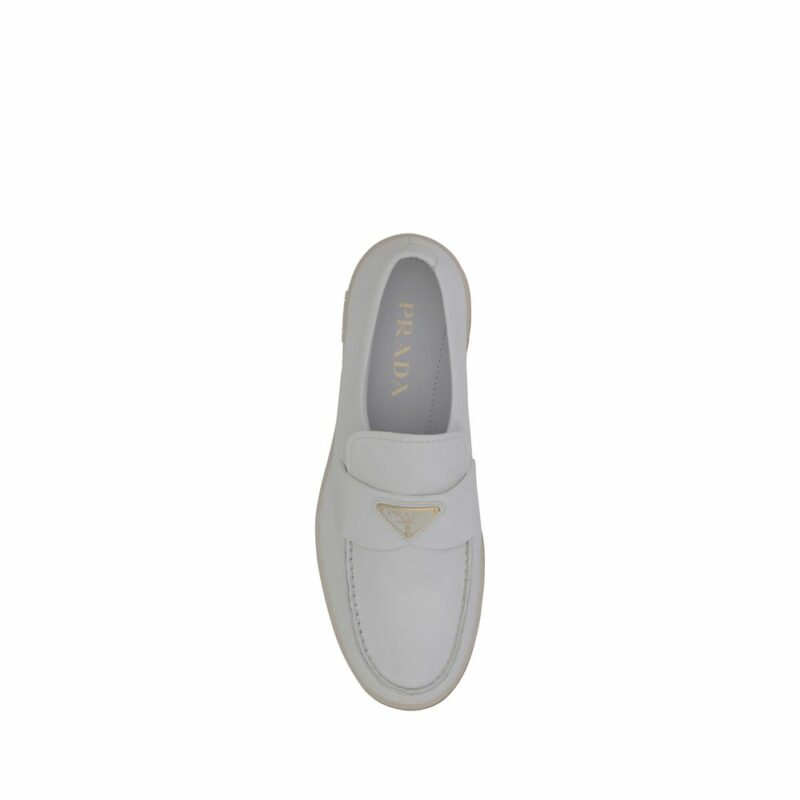 Prada Logoed Loafers - Image 4