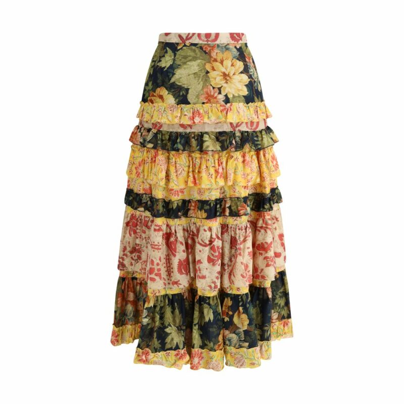 Valentino Long flounce Skirt - Image 2