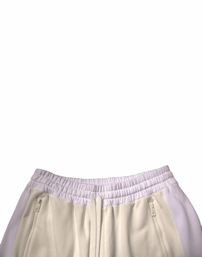 Dolce & Gabbana Beige Cotton Men Casual Cargo Bermuda Shorts - Image 5