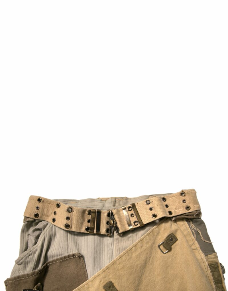 Dolce & Gabbana Multicolor Reconstructed Flight Cargo Pants - Image 5