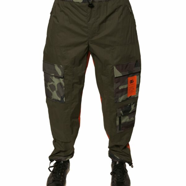 Dolce & Gabbana Multicolor Camouflage Jogger Cargo Pants