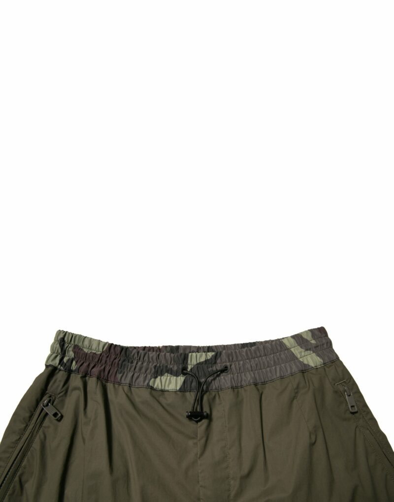 Dolce & Gabbana Multicolor Camouflage Jogger Cargo Pants - Image 5