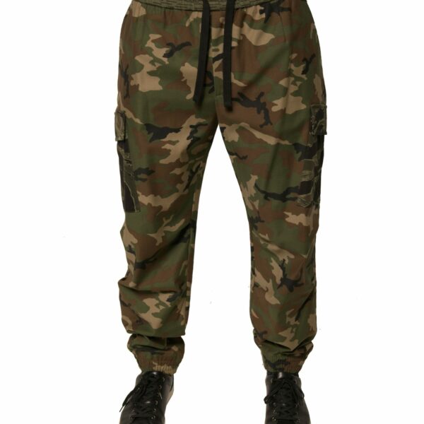 Dolce & Gabbana Multicolor Camouflage Cargo Sweatpants Pants