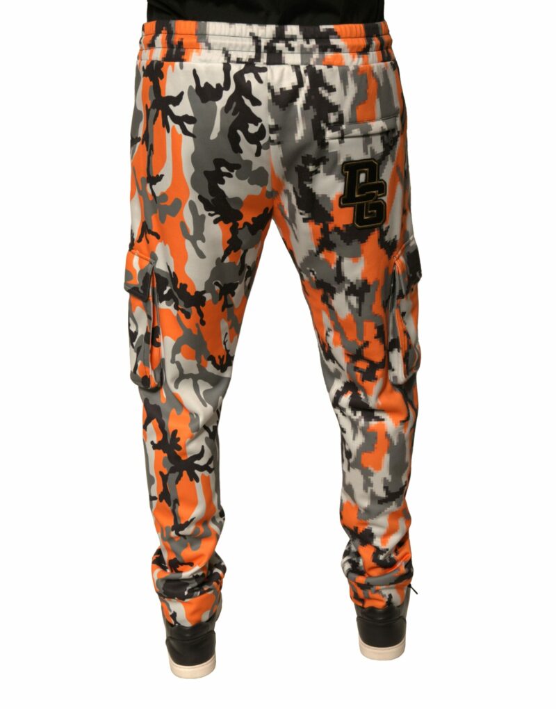 Dolce & Gabbana Multicolor Camouflage Cargo Jogger Pants - Image 4