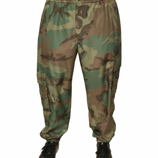 Dolce & Gabbana Multicolor Camouflage Cargo Sweatpants Pants