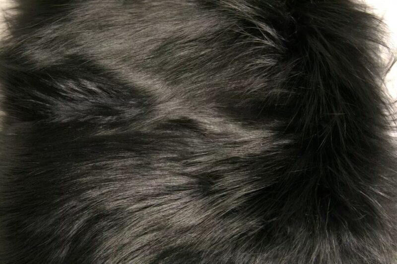 Dolce & Gabbana Black Fur Shoulder Collar Wrap Shawl Scarf - Image 7