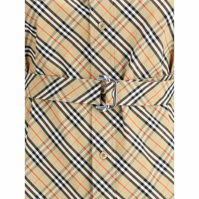 Burberry Archivio Check shirt Dress - Image 3