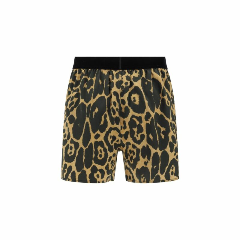 Tom Ford Leopard stretch Shorts - Image 2