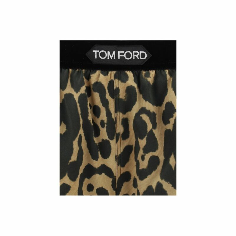 Tom Ford Leopard stretch Shorts - Image 3