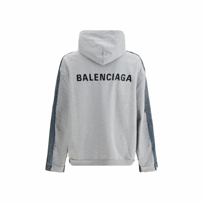 Balenciaga Paneled design Denim Jacket - Image 2