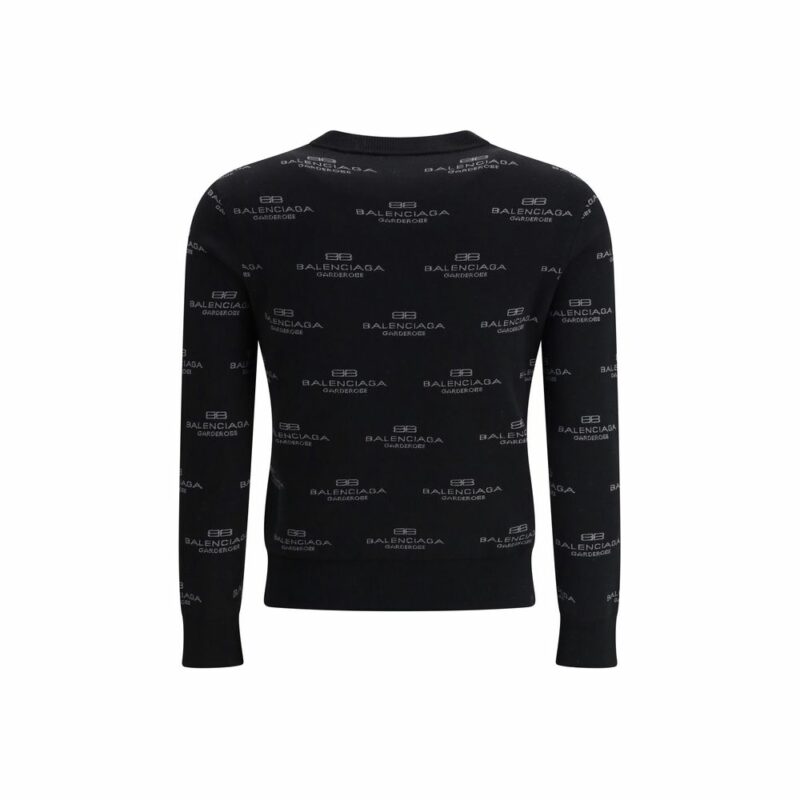 Balenciaga All-over logo Sweater - Image 2