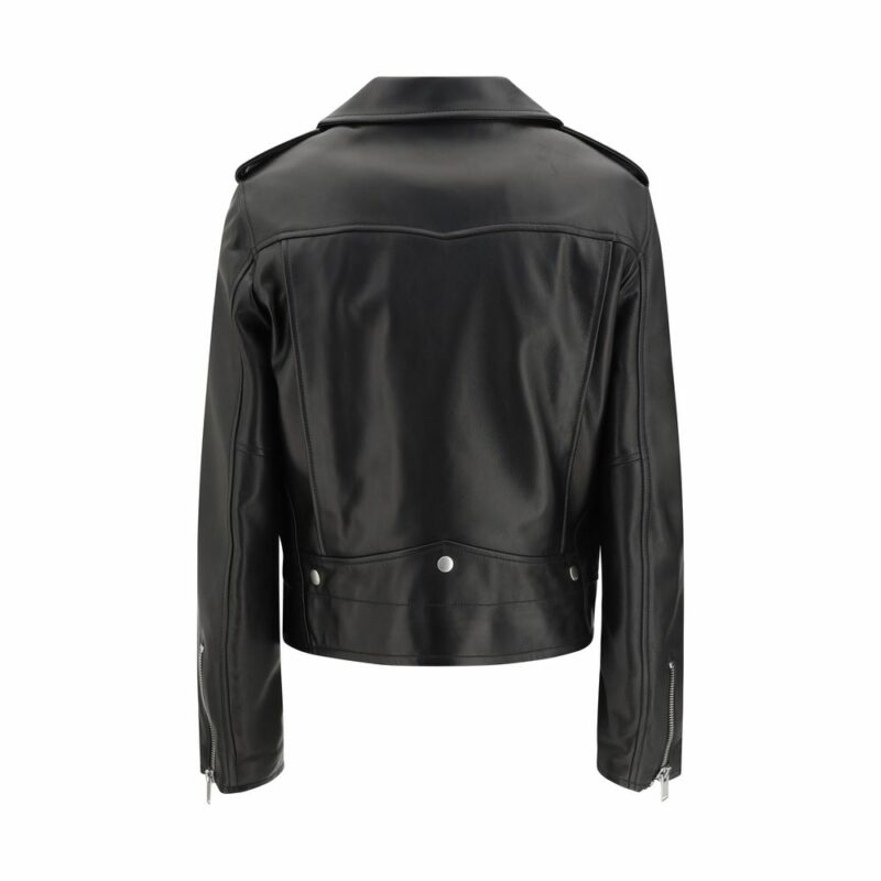 Saint Laurent Leather Jacket - Image 2