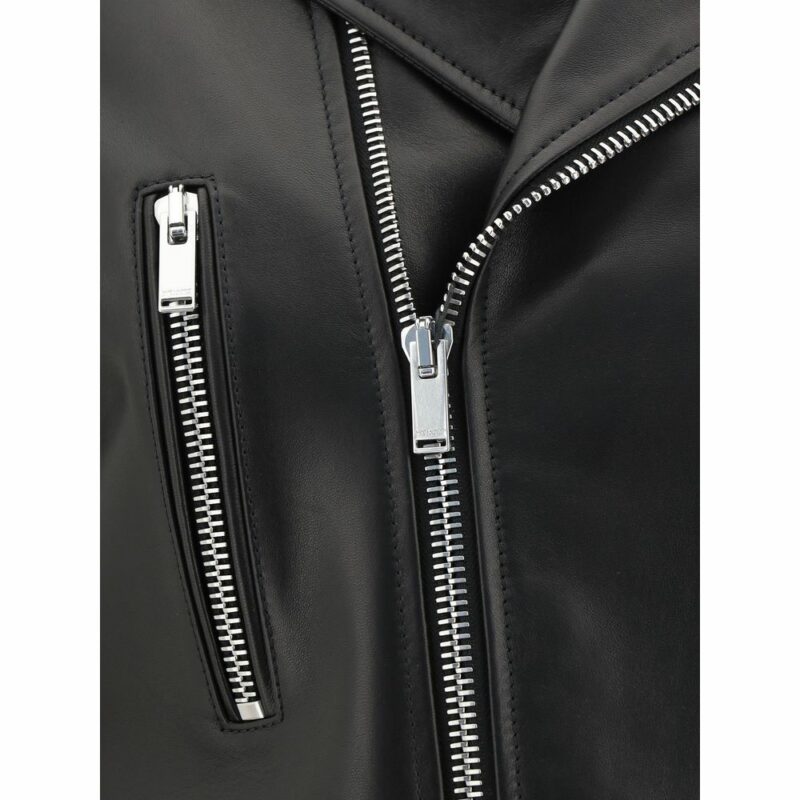 Saint Laurent Leather Jacket - Image 3