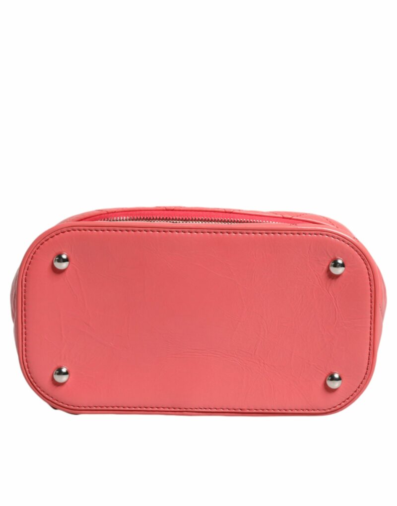 Chanel Pink Vinyl Leather Backpack Purse Bag - Image 4