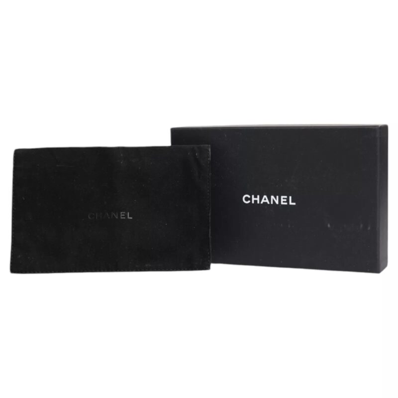 Chanel Yellow Quilted Leather CC Logo Continental Zip Wallet - Image 8