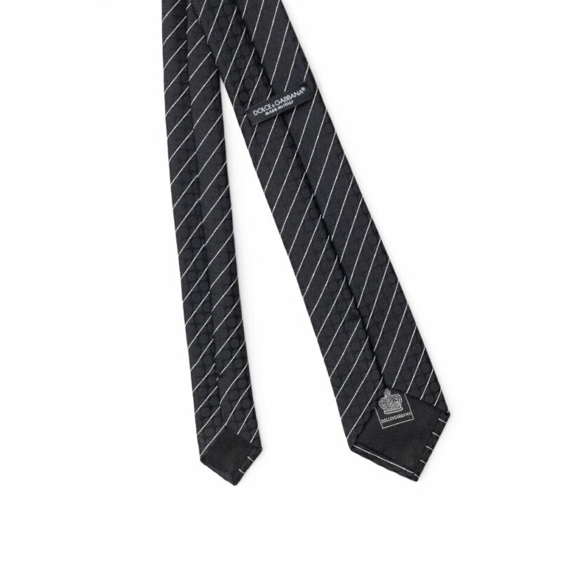 Dolce & Gabbana Black Polyester Ties & Bowty - Image 2