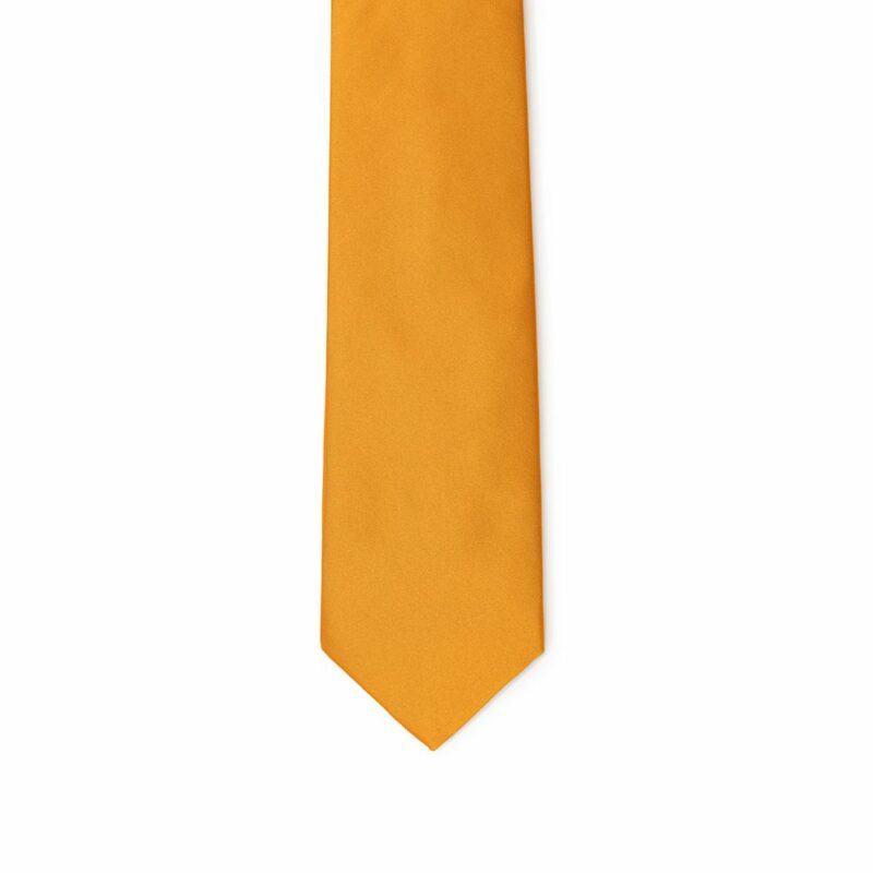 Dolce & Gabbana Orange Silk Ties & Bowty - Image 3