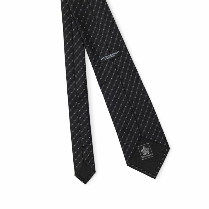 Dolce & Gabbana Black Silk Ties & Bowty - Image 2
