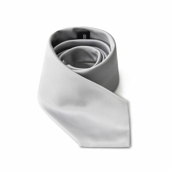 Giorgio Armani Silver Silk Ties & Bowty