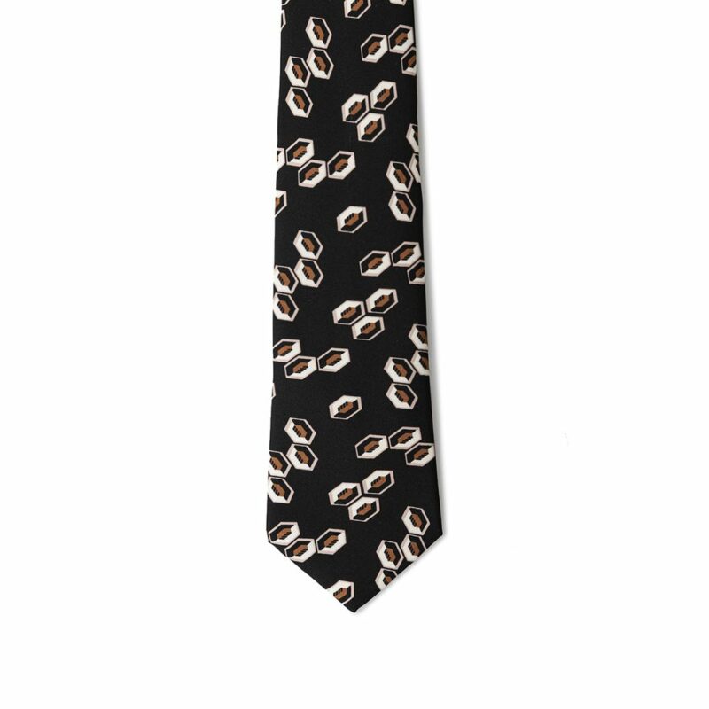 Giorgio Armani Black Silk Ties & Bowty - Image 3