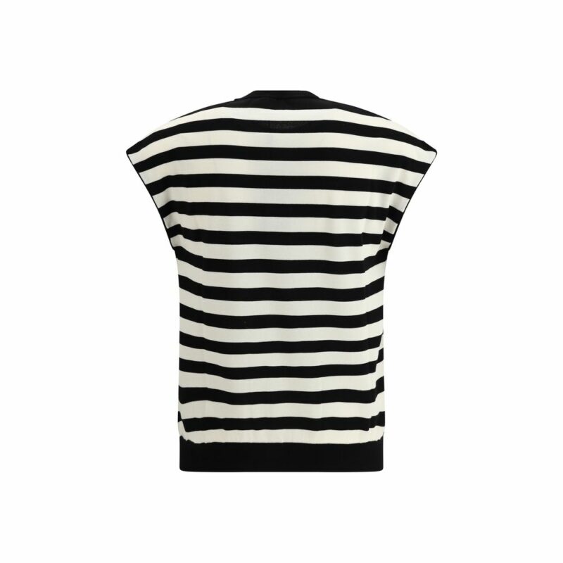 Dolce & Gabbana Striped knit Vest - Image 2