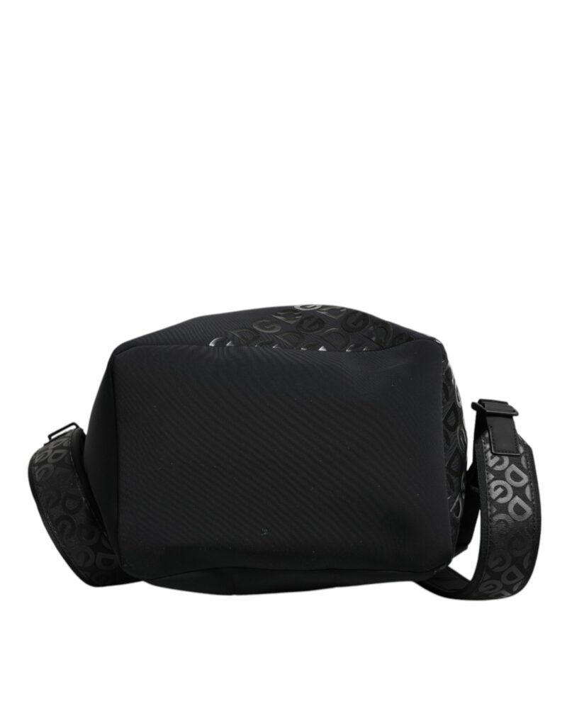 Dolce & Gabbana Black Neoprene Nylon DG Logo School Backpack Bag - Image 5