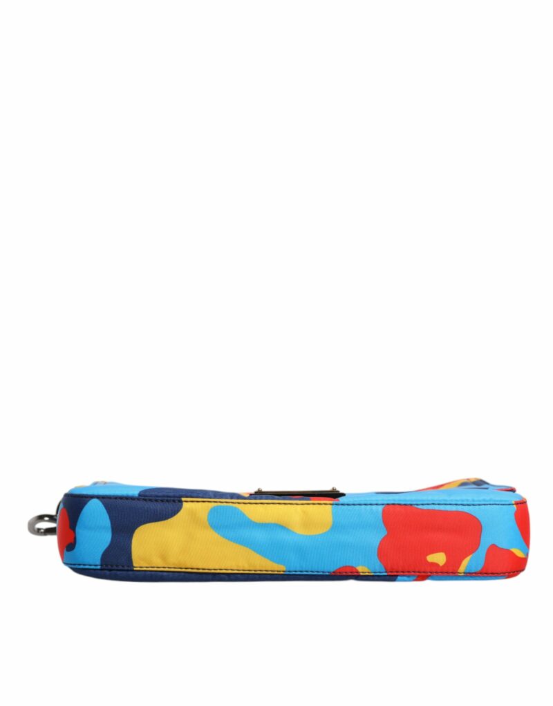 Dolce & Gabbana Multicolor Camouflage Nylon Crossbody Bag - Image 6