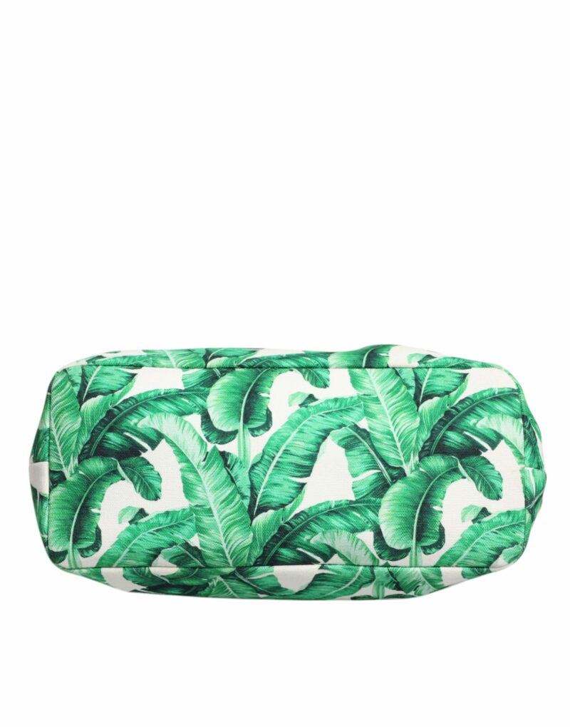 Dolce & Gabbana Green Canvas Botanical Garden Women Tote Bag - Image 6
