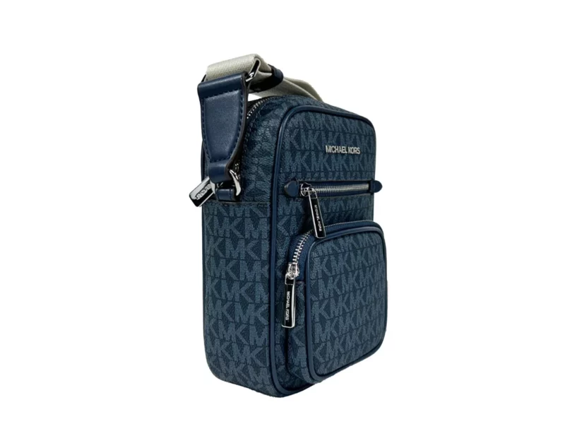 Michael Kors North South Medium Crossbody Bag Navy Blue - Image 3
