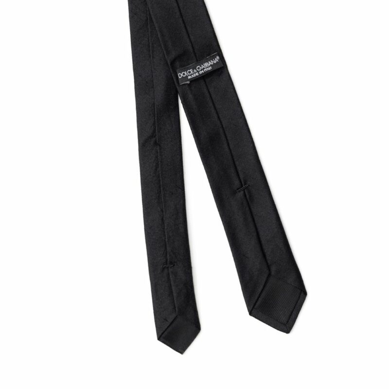 Dolce & Gabbana Black Silk Ties & Bowty - Image 2