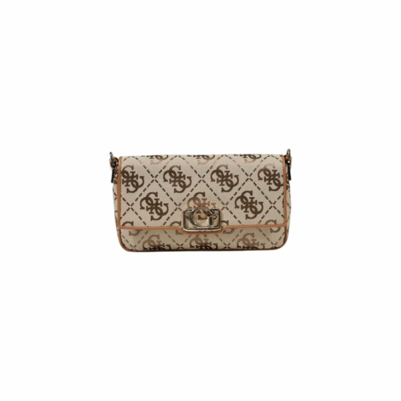 Guess Beige Polyester Handbag - Image 3